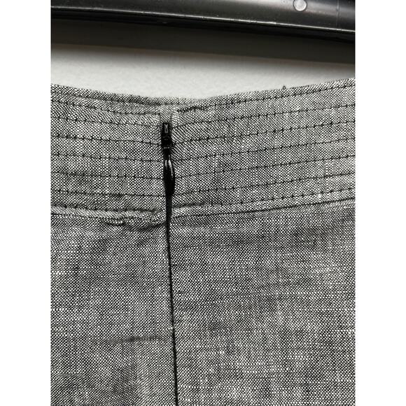 Banana Republic Ladies size 10 gray linen blend pencil skirt‎ - Picture 7 of 7